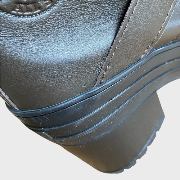 NWB Converse Chuck 70 De Luxe Heel Leather & Buckles Boots Women's Sz 5.5 Brown - Picture 14 of 16